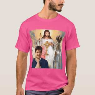 Blessed Carlo Acutis Jesus And Our Lady Of Ftima T-Shirt
