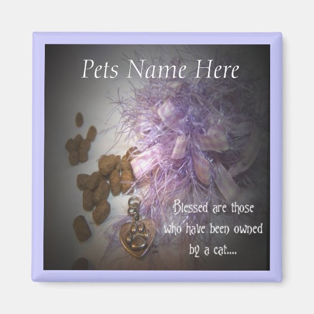 Blessed (Cat) Magnet (Front)