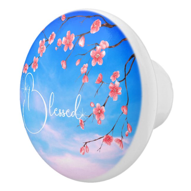 Blessed Ceramic Knob (Right)