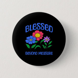 Blessed - Christian Bible Verse Faith Long Sleeve Button
