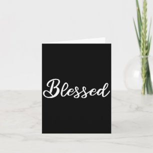 Blessed Christian Card