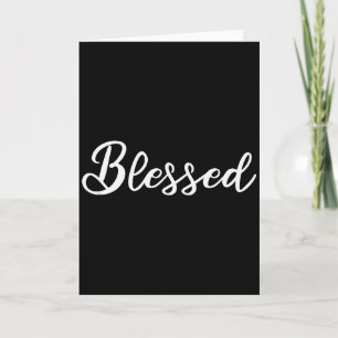 Blessed Christian Card