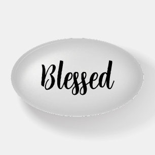 Blessed Christian Paperweight