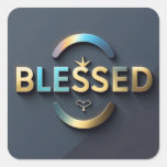 Blessed Christian Sticker