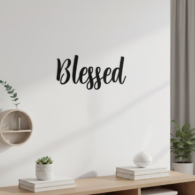 Blessed Christian Wall Decal (Creator Uploaded)
