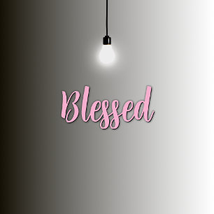 Blessed Christian Wall Decal