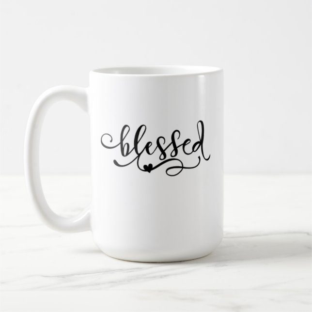 Blessed Coffee Mug (Left)