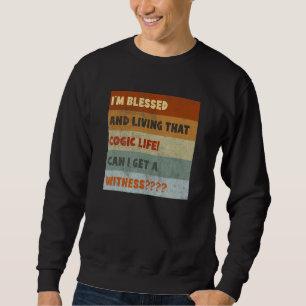 Blessed COGIC Life Retro Sweatshirt