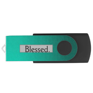 Blessed. custom flash drive