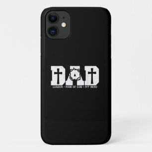 Blessed Dad Daddy Cross Christian Religious Father iPhone 11 Case