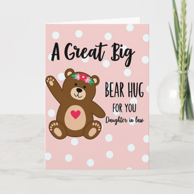 Blessed Daughter In Law Mothers Day Card (Front)