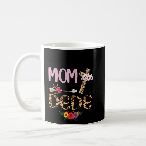 Blessed Dede Leopard Womens Floral Dede Mothers Da Coffee Mug