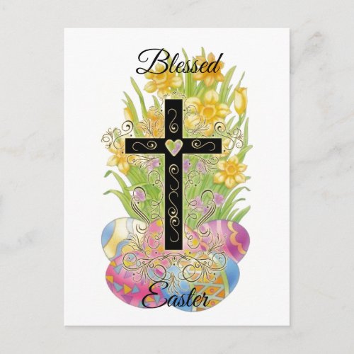 Blessed Easter Postcard