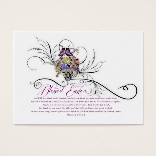 Blessed Easter sharing (Front)