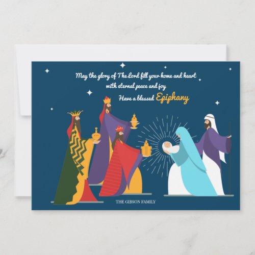 Blessed Epiphany Greeting Card