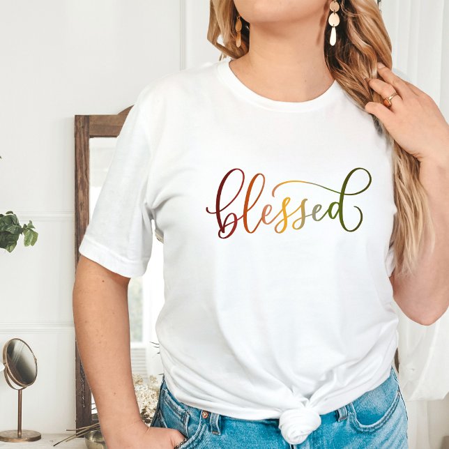 Blessed Fall Thanksgiving Tshirt (Creator Uploaded)