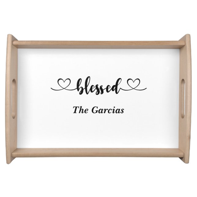 Blessed Family serving tray (Front)