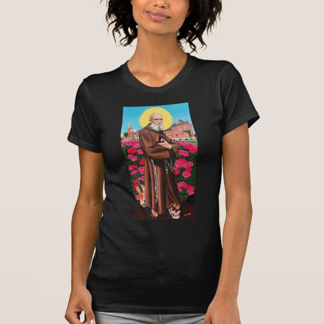 Blessed Father Solanus Casey Jah Sunny Arts Design T-Shirt (Front)