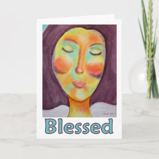 "Blessed" Fine Art Holiday Greeting