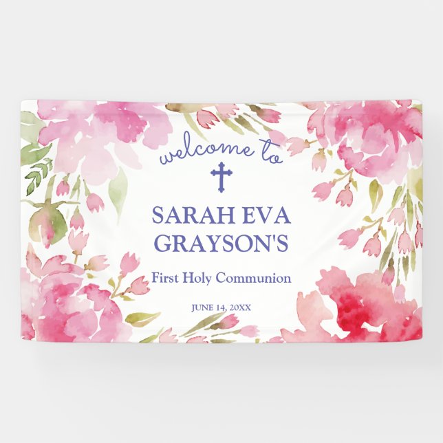 Blessed Foliage Banner (Horizontal)