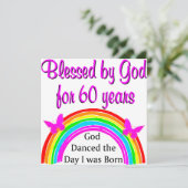 BLESSED FOR 60 YEARS (Standing Front)