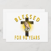 Blessed For 90 Years (Front/Back)