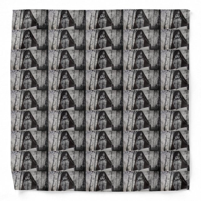 Blessed Fr. Seraphim Rose Bandana (Front)