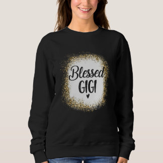 Blessed Gigi Leopard Best Mom Ever Mother's Da Sweatshirt