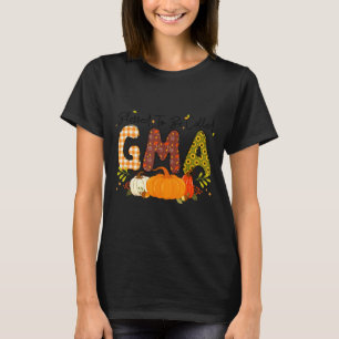 Blessed Gma Pumpkin Fall Autumn Thanksgiving Mom W T-Shirt