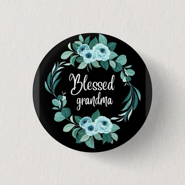 Blessed grandma button (Front)
