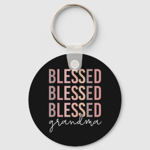 Blessed Grandma   Gifts for Grandma Keychain