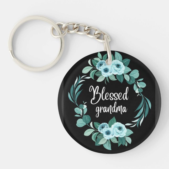 Blessed grandma keychain (Front)
