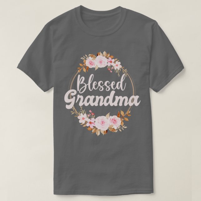 Blessed Grandma  T-Shirt (Design Front)