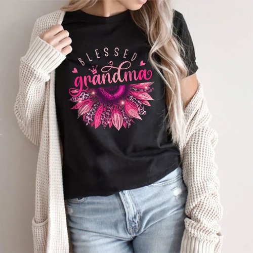Blessed Grandma T_Shirt _ Gift For Grandma