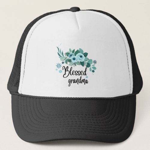 Blessed grandma trucker hat