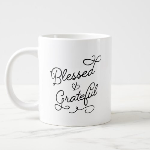 Blessed  Grateful Mug 20oz