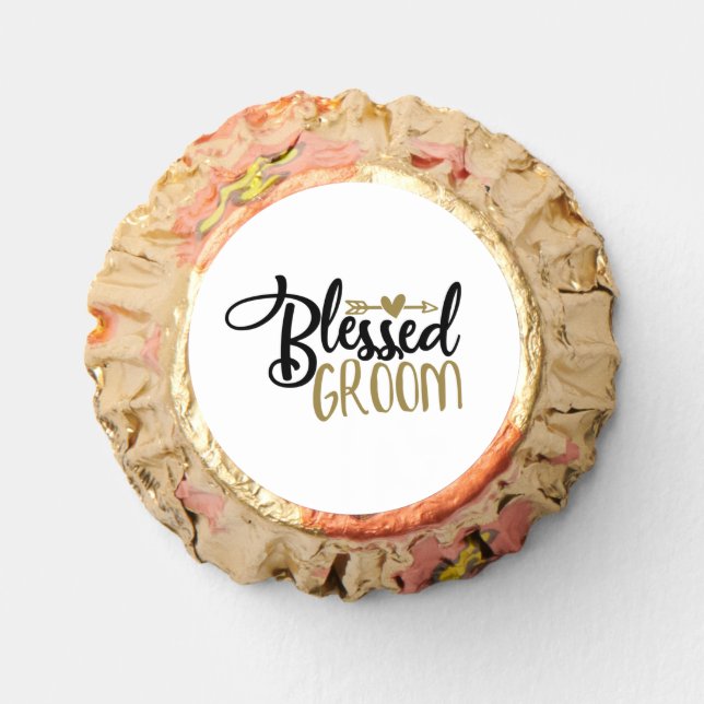Blessed Groom Reese's Peanut Butter Cups (Front)