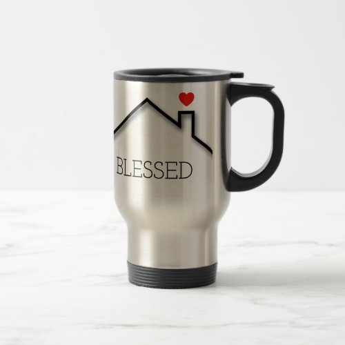 Blessed Home Travel Mug