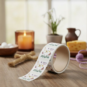 Blessed Imbolc Roll of Stickers Pagan Seasonal