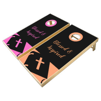 Blessed & Inspired Cornhole Set