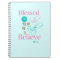"Blessed is She" aqua faith journal