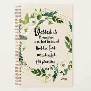 Blessed Is She Who Believed Name 2023 Christian Planner