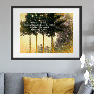 Blessed is the Man Poster