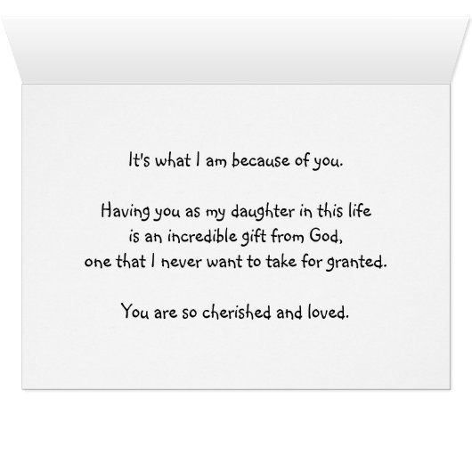 Blessed: It's What I Am Because of You (Inside Horizontal (Bottom))