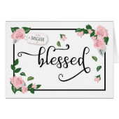 Blessed: It's What I Am Because of You (Front Horizontal)