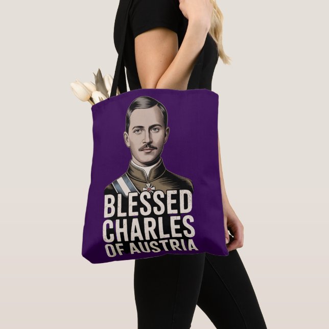 Blessed Karl Austria Emperor Catholic Christian  Tote Bag (Close Up)