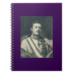 Blessed Karl of Austria Roman Catholic Monarchist Notebook