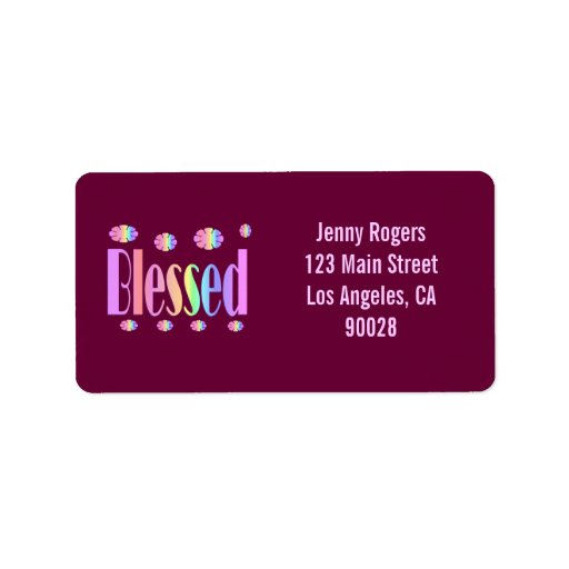 Religious labels religious address labels return address labels