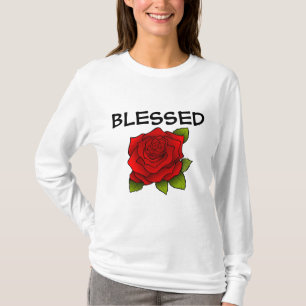 BLESSED LADIES FLOWER T-SHIRTS