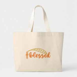 Blessed Large Tote Bag
